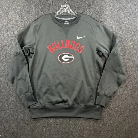 Nike Shirts Nike Georgia Bulldogs Sweatshirt Mens Medium Gray